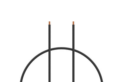 Silicone Cable 1.0mm2 1m BLACK