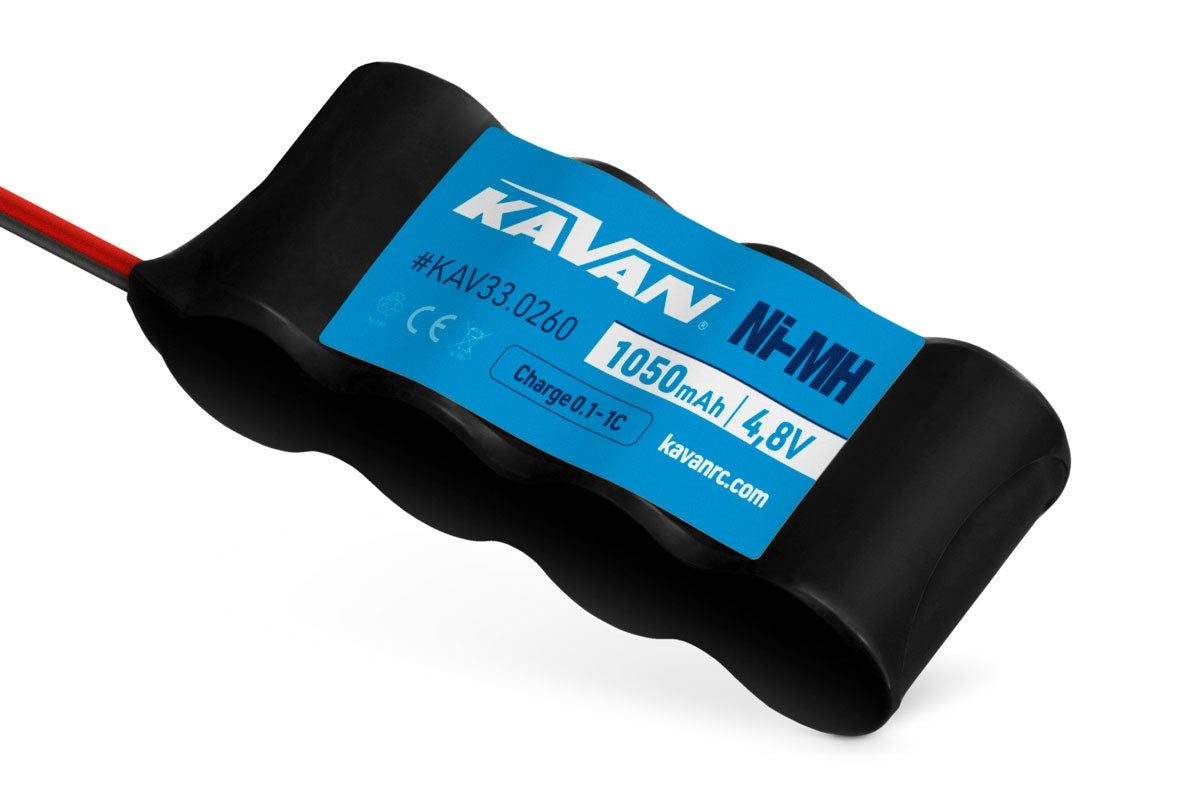 KAVAN NiMH 1050mAh/4,8V Rx pack
