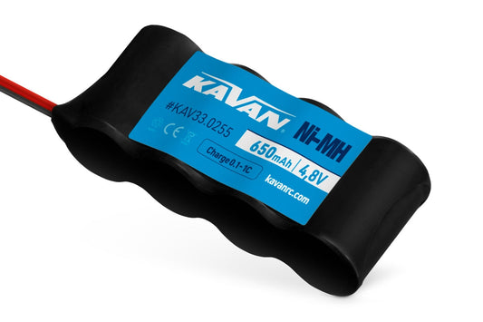 KAVAN NiMH 650mAh/4,8V Rx pack