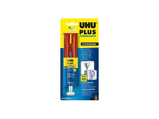 Uhu Plus 5 Min Schnellfest Epoxy 24ml/27g