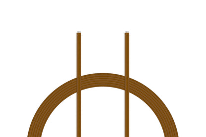 PVC Cable 0.055mm2 10m BROWN