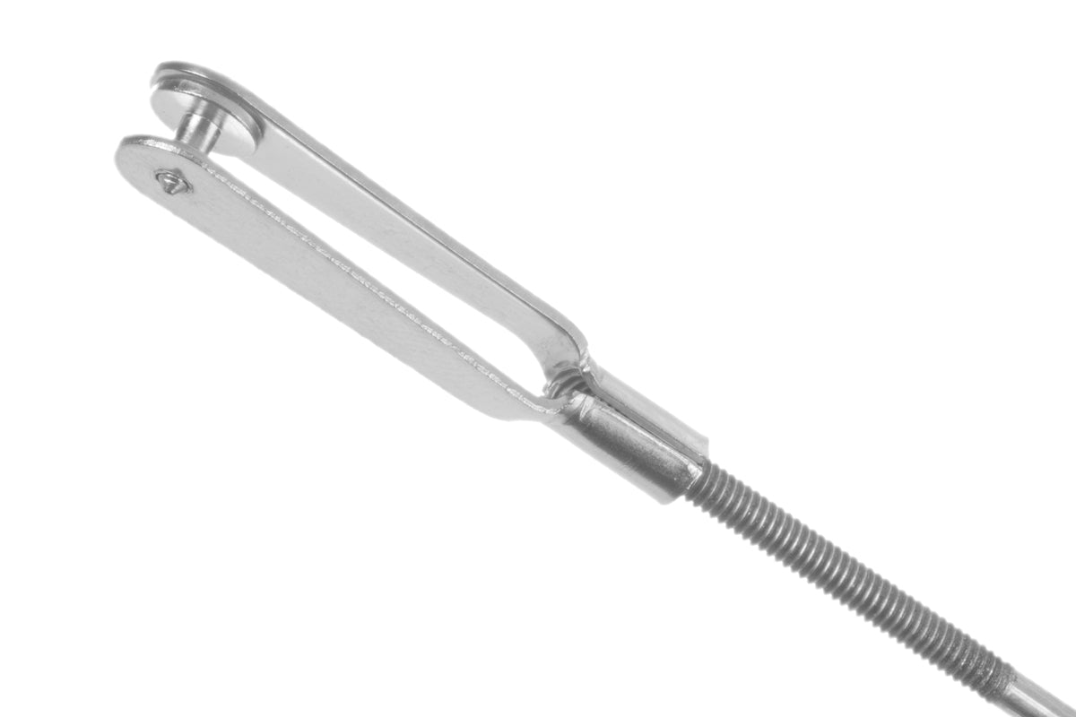 Metal Clevis M2,5 with Push Rod, 100 pcs