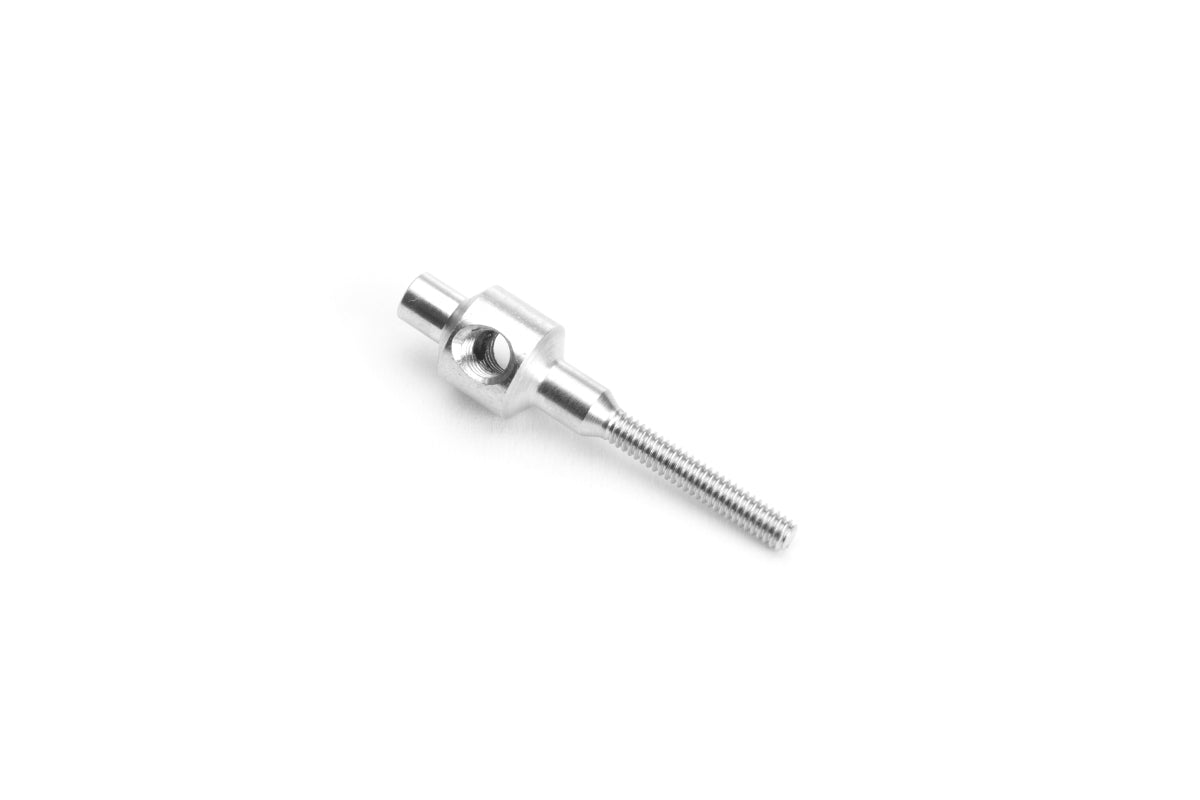 M2 Threaded Coupl. Material Steel, with Slit and Nickel Surface. Type „g“ Glowed., 10pcs.