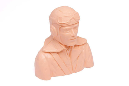 PILOT Bust 1/6 WWII Unpainted 75mm RA