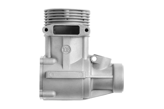 Crankcase and back plate 108A