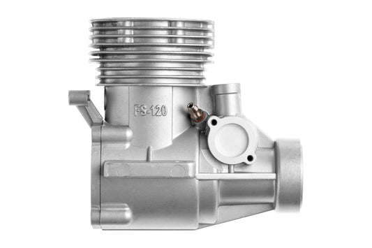 Crankcase and back plate, cam cover FS120AR