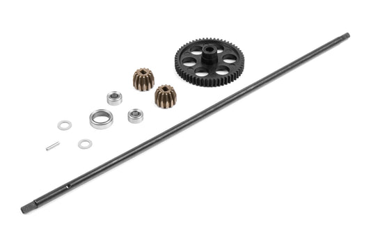 Center Driveshaft Complete with Gear