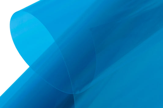 KAVAN covering film 100m - transparent blue