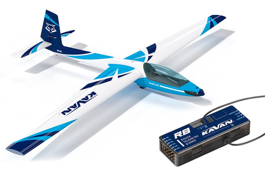 KAVAN Swift S-1 2400mm ARF - Blue + R8 Vario Rx