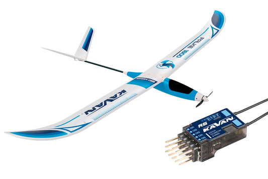 KAVAN Falke 1800mm ARF - blue + R6 Vario Rx