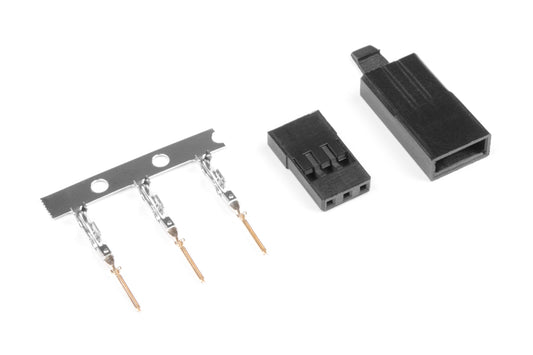 Servo Connector Jr Male with Lock (100pcs)