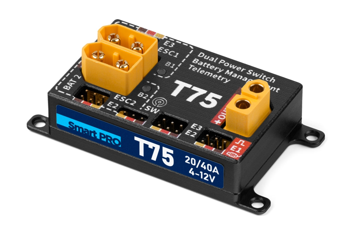 Kavan Smart PRO T75 Dual battery switch w/telemetry expander