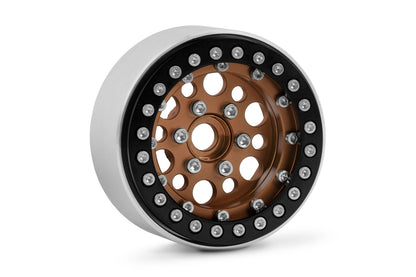 1.9'' Aluminum Beadlock Rims for 1/10 Crawler Bronze - 2pcs