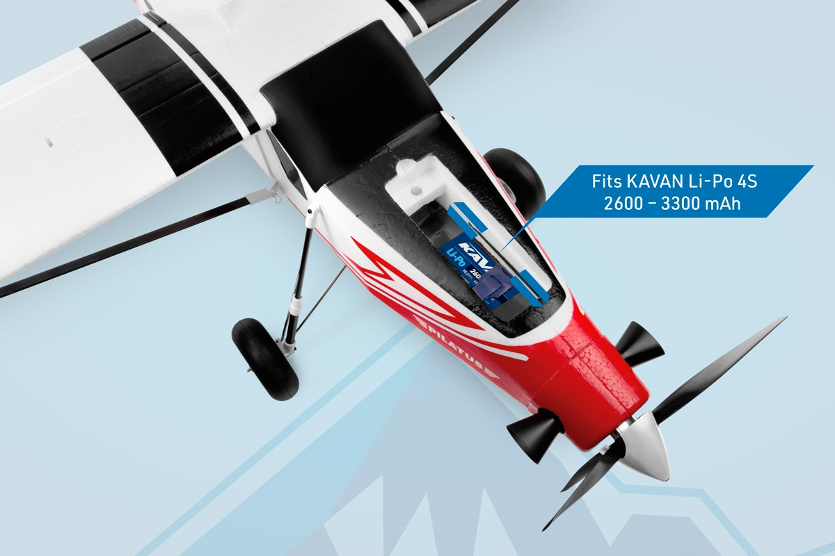 Kavan Pilatus PC-6 Porter 1500mm PNP - Blue