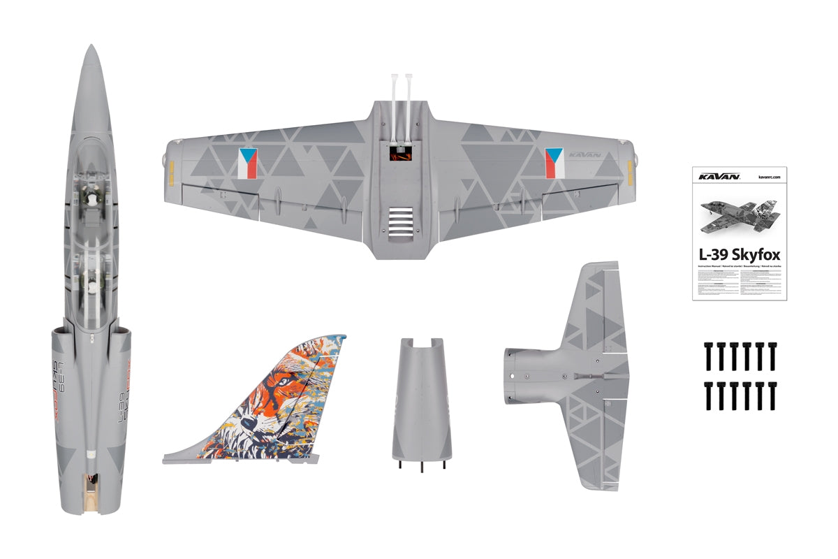Kavan L-39 1088mm PNP - Skyfox