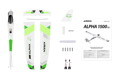 Kavan Alpha V2 1500mm PNP - Green