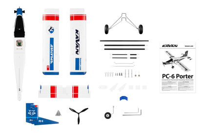 Kavan Pilatus PC-6 Porter 1500mm PNP - Blue