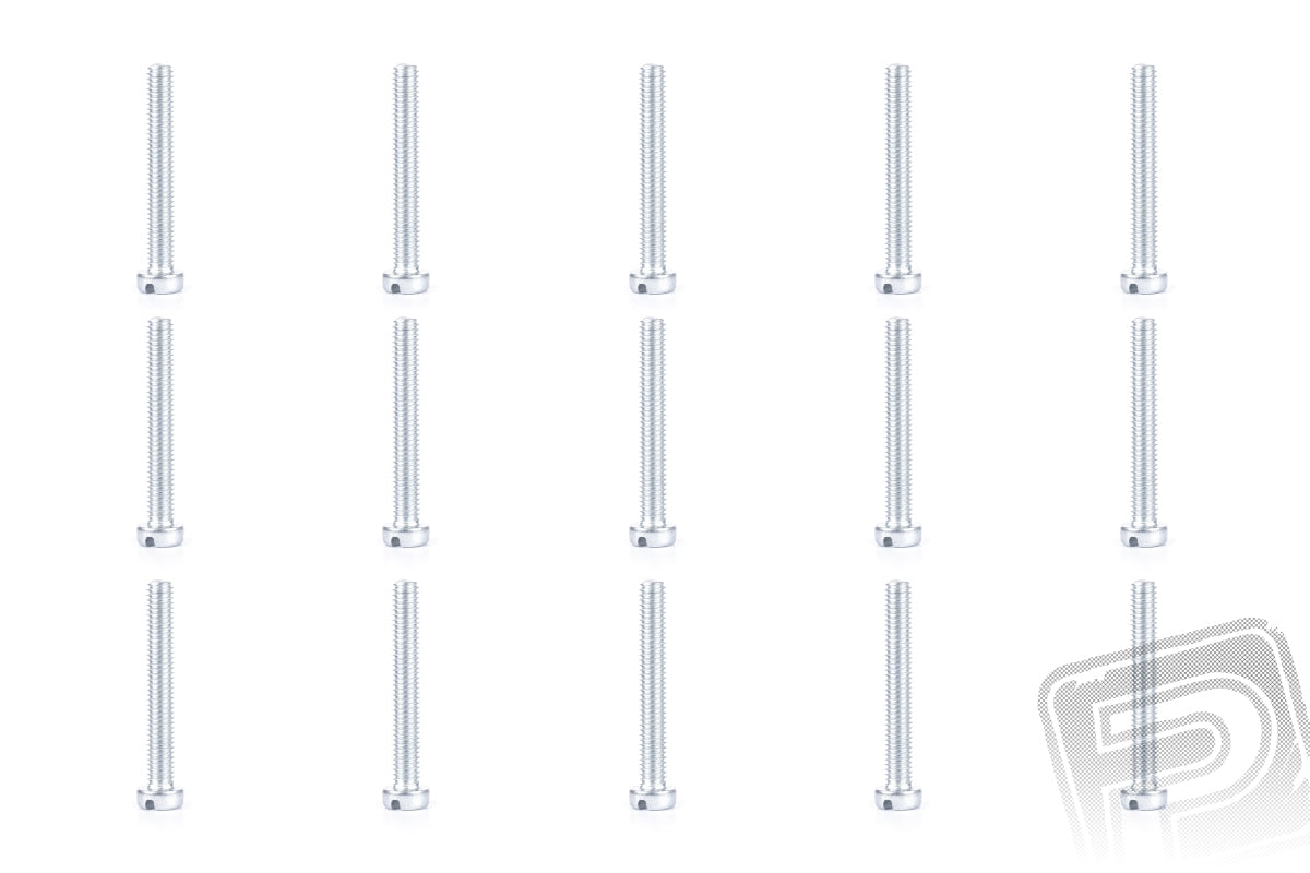 Slotted Cheese Head Bolt M3,5x25mm, 100 pcs
