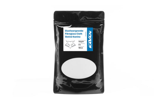 Fibreglass Cloth 110g/m2 2m