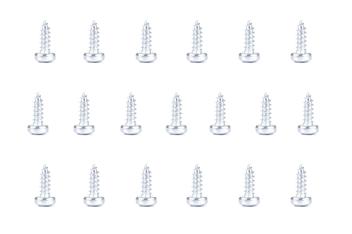 Pan Head Tapping Screw 2.2x6,5mm, 20 pcs