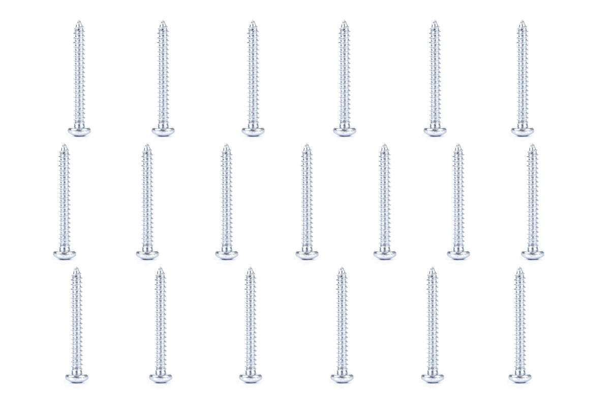 Pan Head Tapping Screw 2.9x25mm, 20 pcs