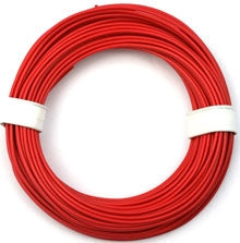 Silicone Cable 0.25mm2 1m RED