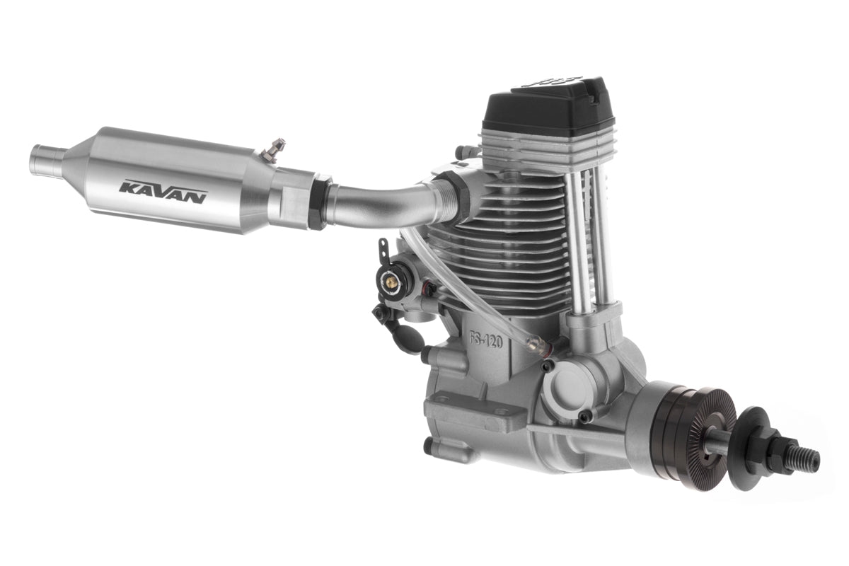 Kavan FS120AR 4T Ringed Glow Engine