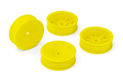2wd Buggy Front Wheels Yellow (hex 12 mm) - 4 pcs