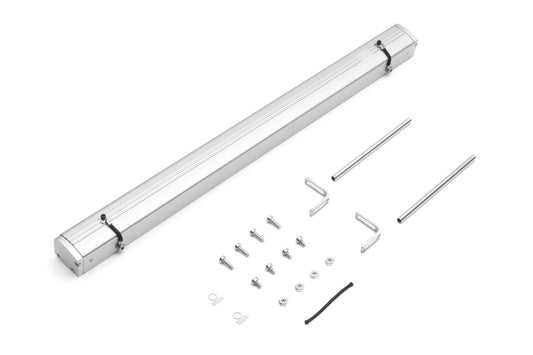 1/10 Roof Side Canopy Tent Silver for Rc Crawler