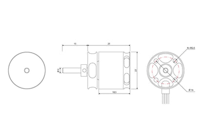 Kavan Brushless Motor PRO 2225-1600