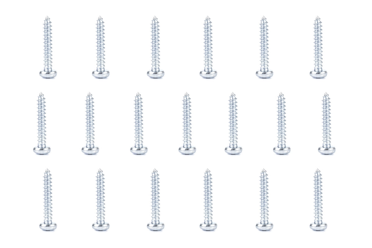 Pan Head Tapping Screw 2.2x13mm, 20 pcs