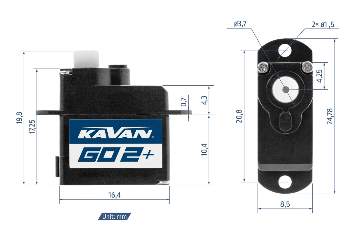 Kavan GO-02 Plus Digital Servo