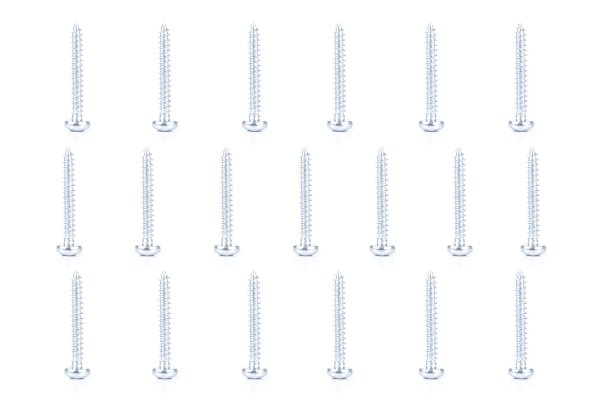 Pan Head Tapping Screw 2.2x16mm, 20 pcs