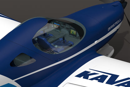 Kavan Bristell B23 1600mm PNP - Blue