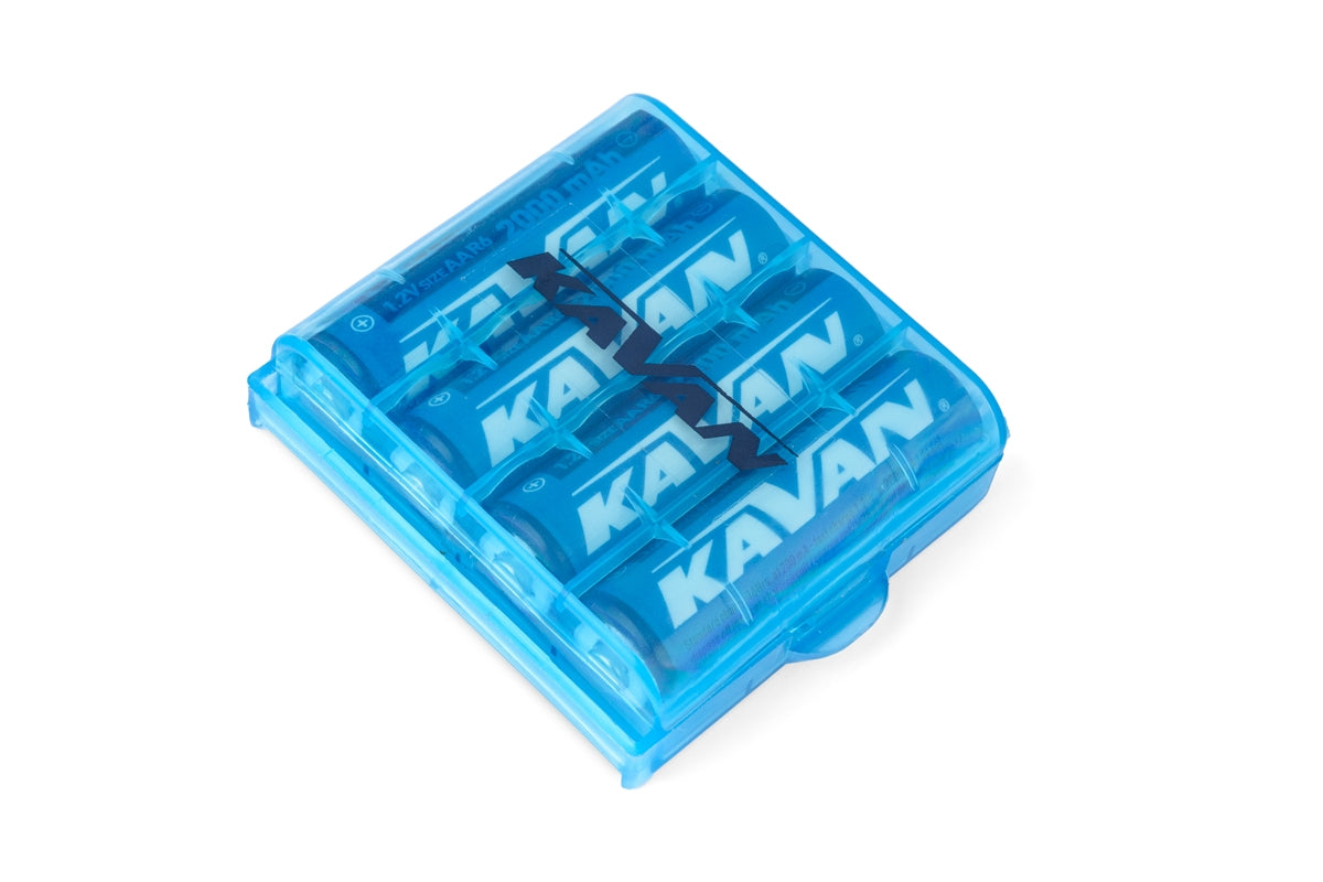 Transport battery box 4xAA/AAA