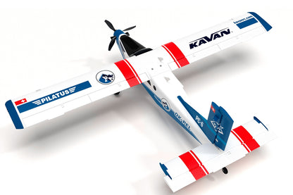 Kavan Pilatus PC-6 Porter 1500mm PNP - Blue