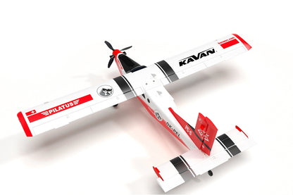 Kavan Pilatus Pc-6 Porter 1500mm PNP - Red