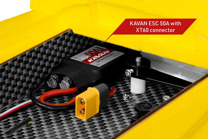 Kavan Bristell B23 1600mm PNP - Yellow