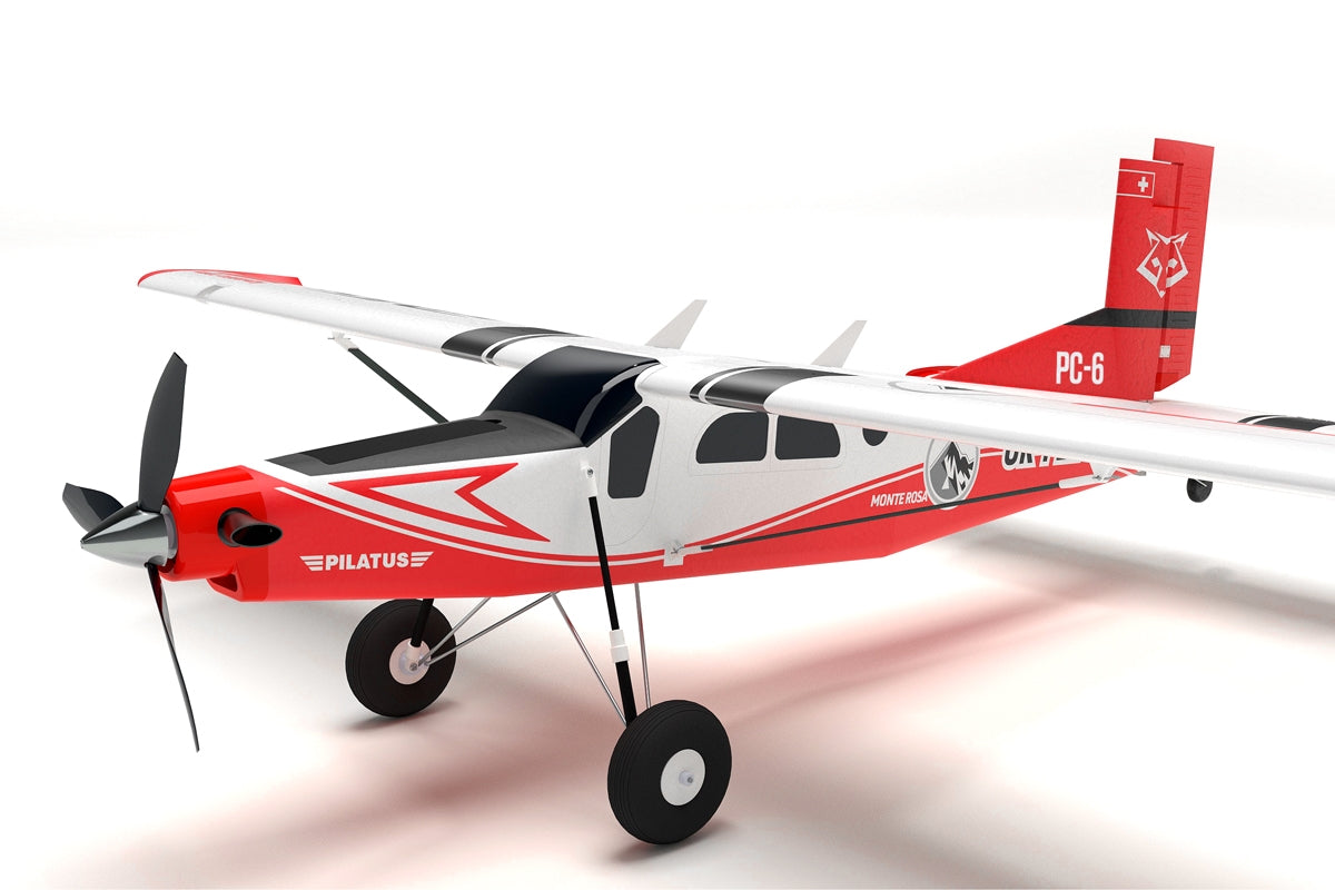 Kavan Pilatus Pc-6 Porter 1500mm PNP - Red