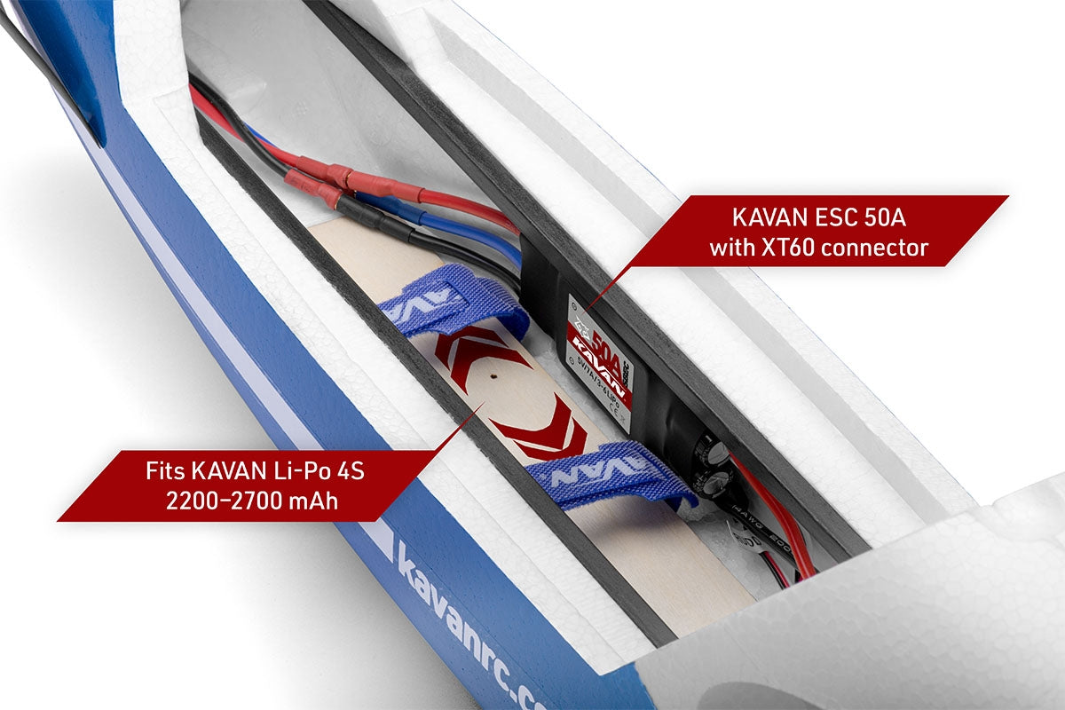 Kavan Swift S-1 2400mm PNP - Blue